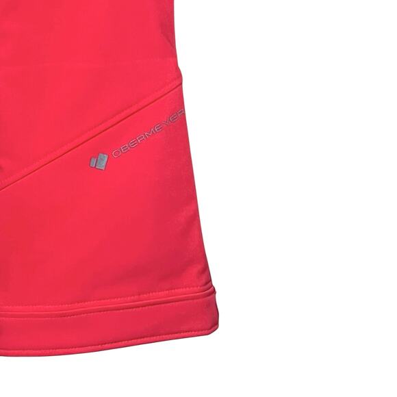 Obermeyer Girls Jolie Softshell Ski Snow Pants Winter Gear Coral Size XS (6-7) - Picture 10 of 12